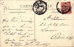 Lyon CPA Bridge of Tilsitt Cathedral and slope of Fourvieres