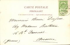 Belgie Belgium Spa CPA Interior of Pouhou