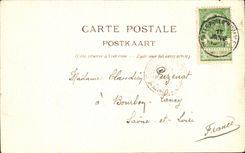 Belgie Belgium Brussels CPA Botanical garden