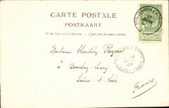 Belgie Belgium Tervueren CPA colonial Palate