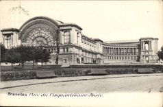 Belgie Belgium Brussels CPA Park of the fiftieth anniversary Museum