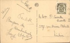 Belgie Belgium Blankenberghe CPA Pier