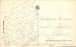 Belgie Belgium Blankenberghe CPA Dams and hotel of Hondt