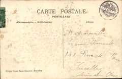 Belgie Belgium Brussels CPA Places Large Fine sand