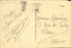 Belgie Belgium Liege CPA Entrance of the boulevard of the sAuvaniere