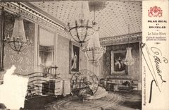 Belgie Belgium Royal palace of Brussels CPA the blue living room