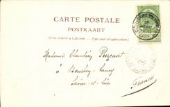 Belgie Belgium Tervueren CPA Train station