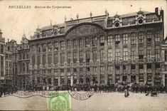 Belgie Belgium Brussels CPA House of the Corporations