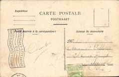 Belgie Belgium Brussels CPA House of the Corporations