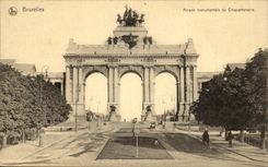 Belgie Belgium Brussels CPA monumental Arcade of the fiftieth anniversary
