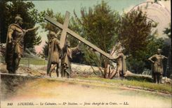 Lourdes CPA the Jesus martyrdom charges with his cross