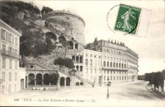 Nice CPA the Bellanda tower and Lesage staircase