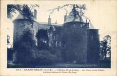 Large Breau CPA Castle of the Barn the Tours and the Pits Old residence of General has Faye