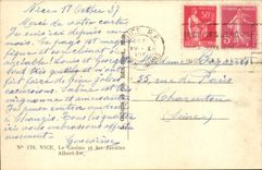 Nice CPA the casino and the gardens Albert 1st