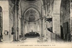 InnenGargilesse CPA der Kirche