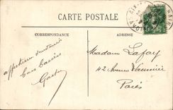 The bridge of abyss CPA To the top of Cheran