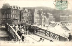 Treport CPA the revolving bridge