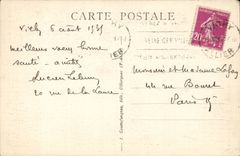 Vichy CPA Chomel Source