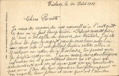 Germany Wiesbaden CPA Cleans Room Seen of the garden