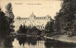 Germany Dussedorf CPA Left aus dem Hofgarten