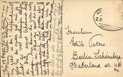 Germany Dussedorf CPA Left aus dem Hofgarten