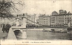 Lyon CPA gulls with the bridge FEuillee