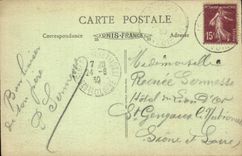 Aix les Bains CPA View towards Revard