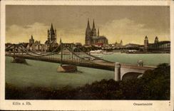 Germany Koln has Rhein CPA Gesamtansicht