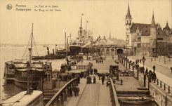 Belgie Belgien Antwerpen CPA die Brucke und das Steen