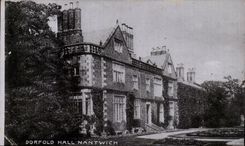 Grande Bretagne Dorfold Hall Nantwich CPA 