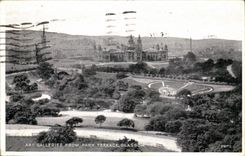 The United Kingdom CPA Art galelries from Park Terrace Glasgow Scotland Scotland