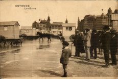 Belgie Belgium Ostend CPA baths