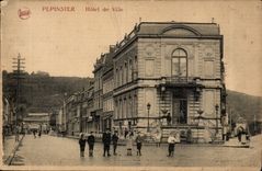 Belgie Belgium Pepinster CPA Town hall