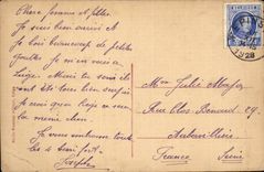 Belgie Belgium Pepinster CPA Town hall