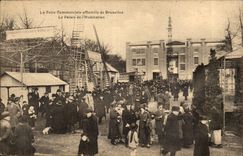 Belgique Belgie La foire commerciale officielle de Bruxelles CPA Le palais de l'hbaitation