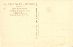 Perros Guirec CPA the beach of Trestraou Seen of the rise of Clearness