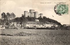 CPA Castle of Coucy Seen from to the setting one