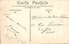 CPA Castle of Coucy Seen from to the setting one