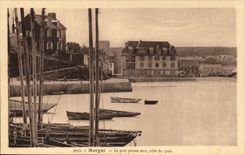 Morgat CPA the port full emer dimension with the quay