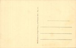 Perros Guirec CPA clearness through the fir trees