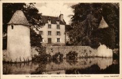 Chaillac CPA Schloss von Bernarderie gesehen von den Gruben