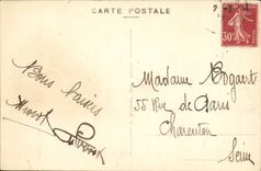 Chaillac CPA Schloss von Bernarderie gesehen von den Gruben