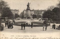 Lyon CPA Statue of the Republic Places Carnot
