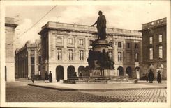 Reims CPA der konigliche Ort und die Statue von Louis XV