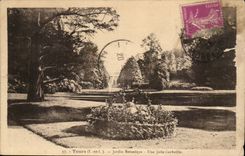 Tours CPA Botanical garden a pretty basket