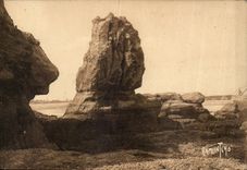 Surroundings of Royan CPA Rocks of Vallieres