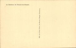 CPA the castle of Dining in Corzon