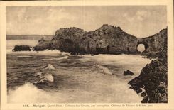 Morgat CPA Manor house DIN Castle of the giants by corruption Castle of Dining (6 km500 has)