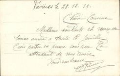 CPA Fantasy Flowers Happy New Year