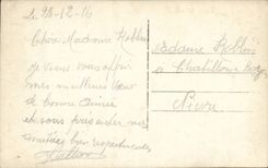 CPA Fantasy Militaria Couples Happy New Year